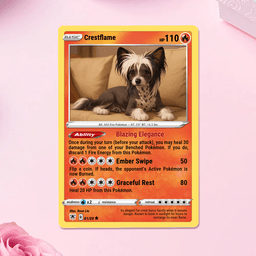 Custom Pokémon Pet Card – Personalized Trading Card Gift for Pet Lovers | Custom Dog or Cat Photo Card Keepsake - thumbnail 1