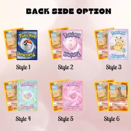 Custom Photo & Text Game Card – Poke Card Gift for Pet Lover - thumbnail 4