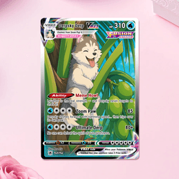 Custom Pet Pokémon Card | Personalized Pet Trading Card | Turn Your Dog or Cat into Pokémon | Funny Anime Card Gift for Pet Lovers - thumbnail 1