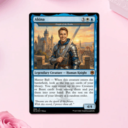 Custom Magic The Gathering Card, Personalised MTG Gift for Boyfriend, Custom Fantasy Portrait from Photo, Funny Anniversary Valentine Gift for Him - thumbnail 1